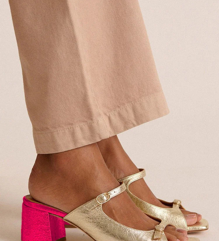 Fermina™ | Sandalias de Tacón con Lazo