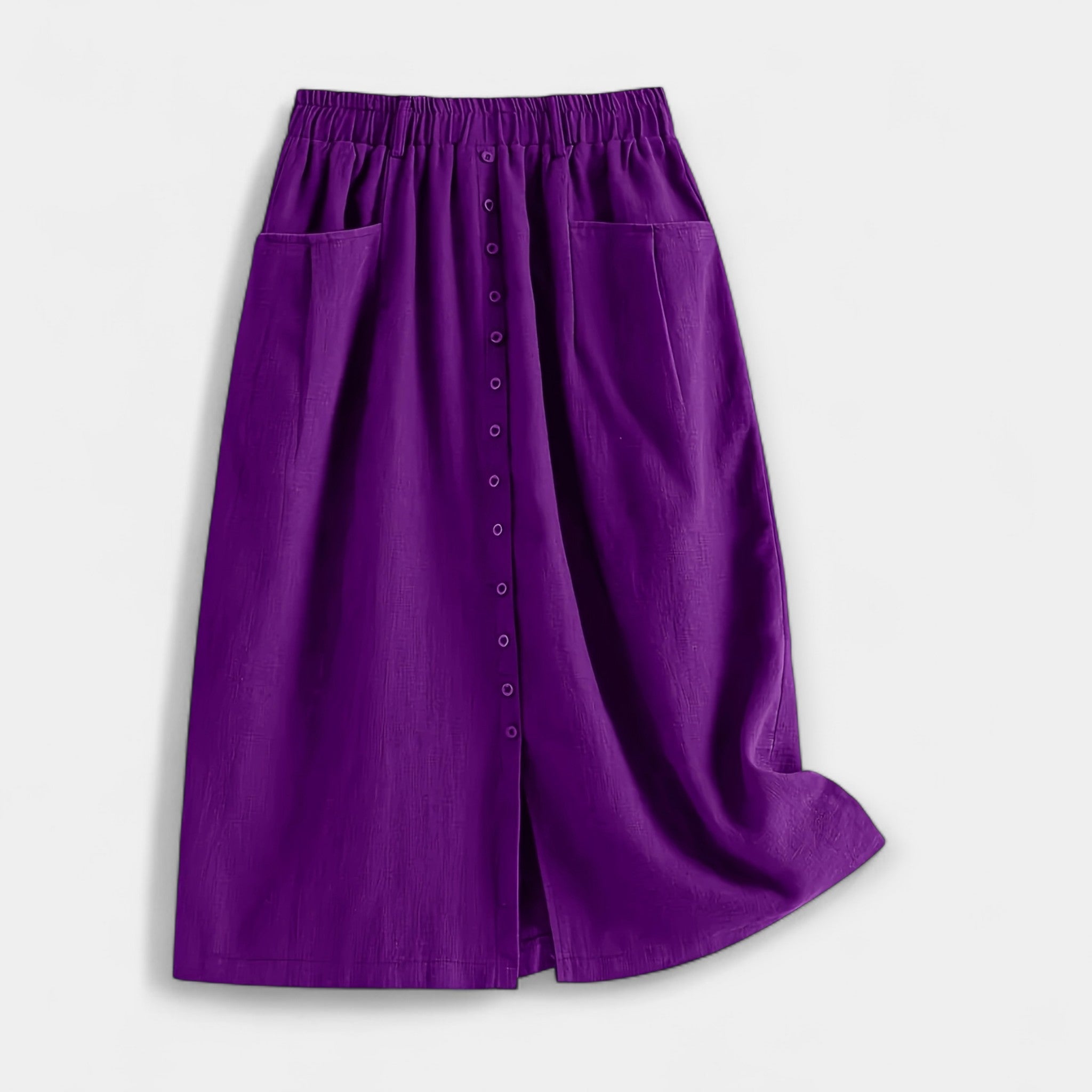 Midi-hame, vintage-pellavaa