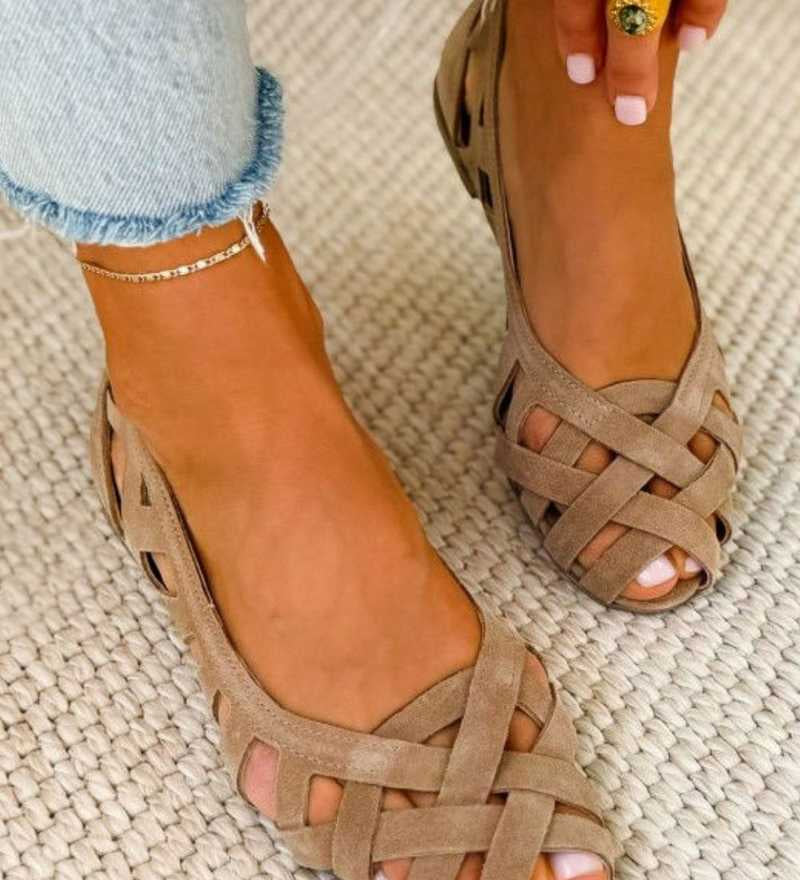 Manuela™ | Sandalias Planas Trenzadas