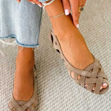 Manuela™ | Sandalias Planas Trenzadas