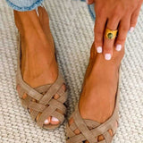 Manuela™ | Sandalias Planas Trenzadas