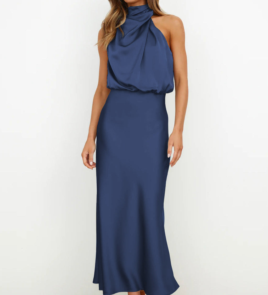 Tyra | Juhlapuku, elegantti, kaula-aukko halter-tyyppinen