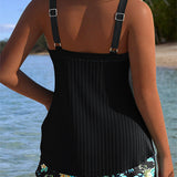 Rocio | Tankini raidallinen alaosalla