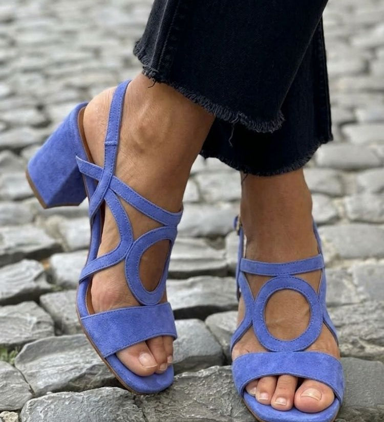 Begoña™ | Sandalias Planas con Detalle Circular