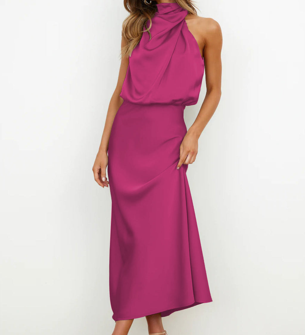 Tyra | Juhlapuku, elegantti, kaula-aukko halter-tyyppinen