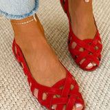 Manuela™ | Sandalias Planas Trenzadas
