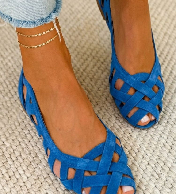 Manuela™ | Sandalias Planas Trenzadas