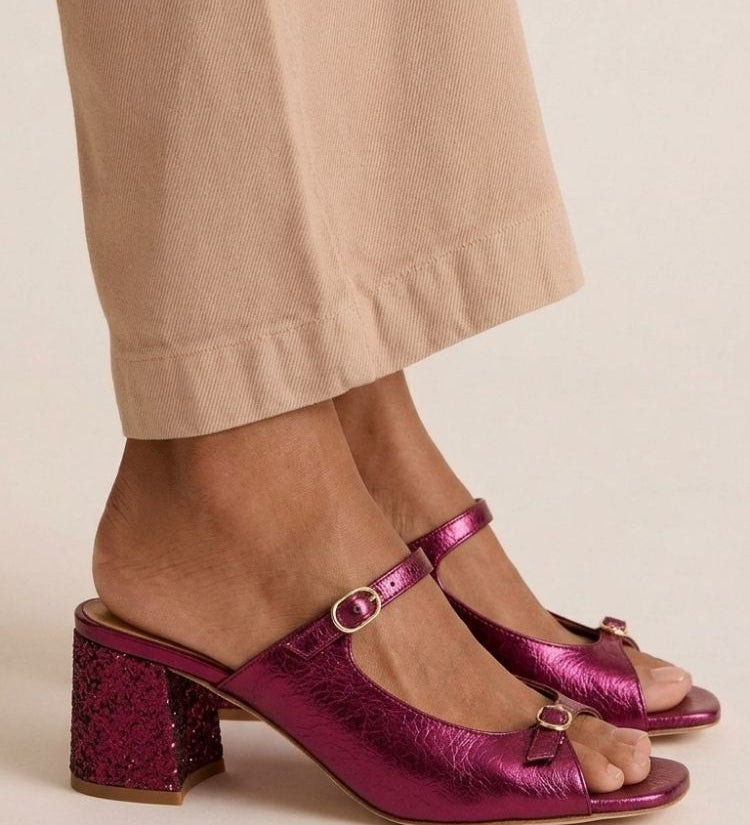 Fermina™ | Sandalias de Tacón con Lazo