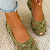 Manuela™ | Sandalias Planas Trenzadas