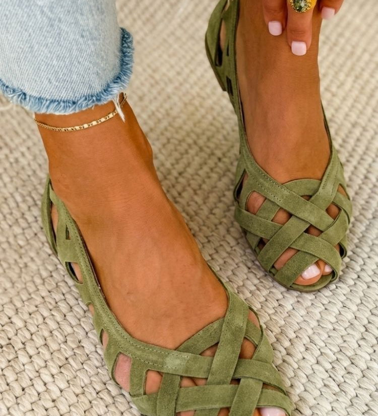 Manuela™ | Sandalias Planas Trenzadas