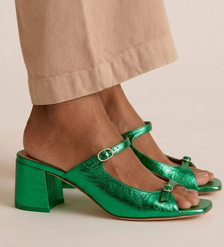 Fermina™ | Sandalias de Tacón con Lazo