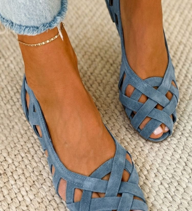 Manuela™ | Sandalias Planas Trenzadas