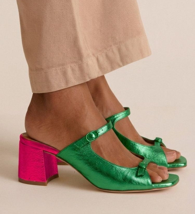 Fermina™ | Sandalias de Tacón con Lazo