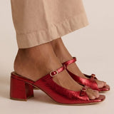 Fermina™ | Sandalias de Tacón con Lazo