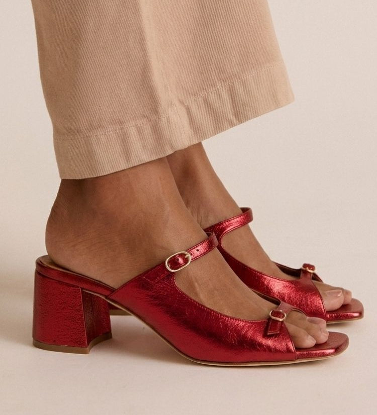 Fermina™ | Sandalias de Tacón con Lazo