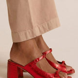 Fermina™ | Sandalias de Tacón con Lazo
