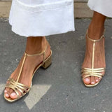 Antonia™ | Sandalias de Tacón Bajo