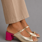 Fermina™ | Sandalias de Tacón con Lazo