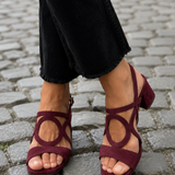 Begoña™ | Sandalias Planas con Detalle Circular