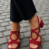 Begoña™ | Sandalias Planas con Detalle Circular