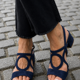 Begoña™ | Sandalias Planas con Detalle Circular