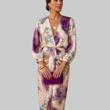 Valeria™ | Vestido Satinado Cruzado