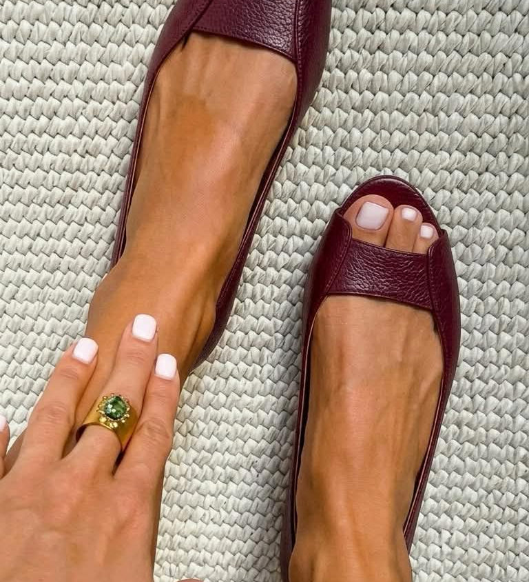 Reyes™ | Sandalias Planas Metalizadas