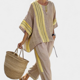 Lorena | Pellava-bambusetti Boho-tyyliin