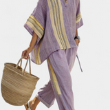 Lorena | Pellava-bambusetti Boho-tyyliin