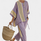 Lorena | Pellava-bambusetti Boho-tyyliin
