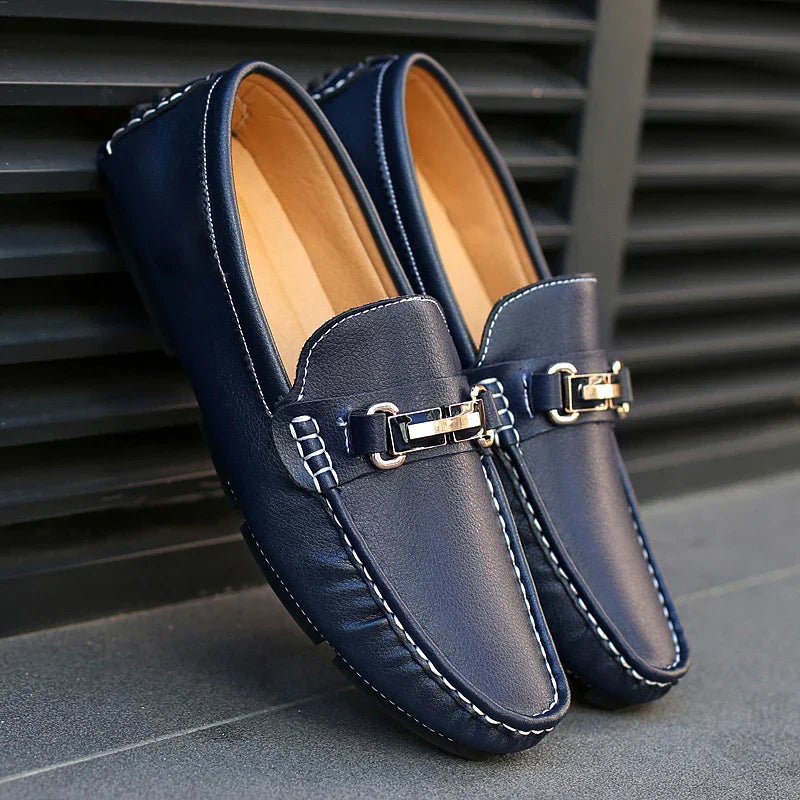 Loafers, aitoa nahkaa