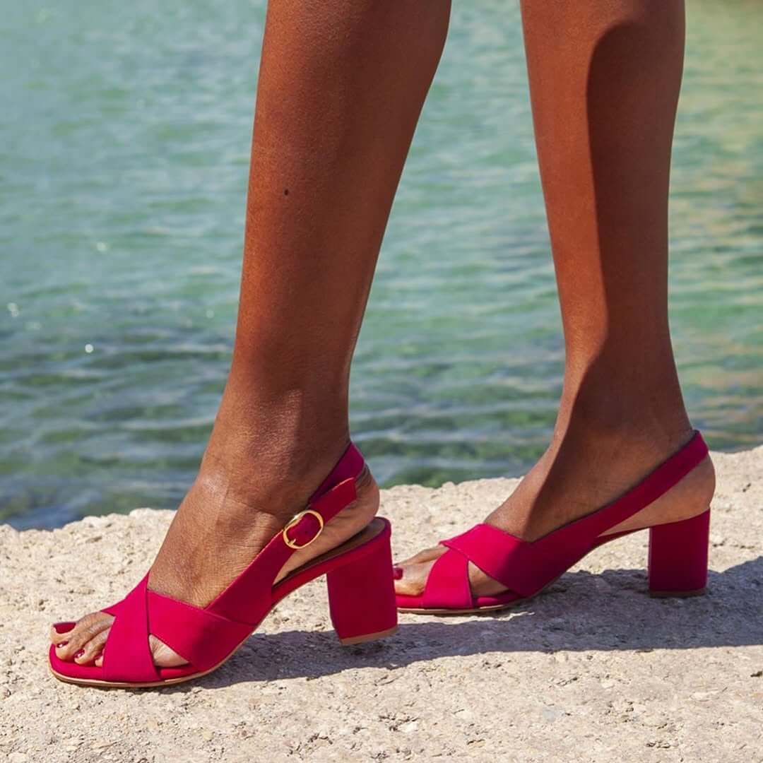 Encarnación™ | Sandalias de Tacón de Bloque