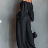 Tessa | Set Olkapäät Auki, Lahkeet Leveät