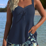 Rocio | Tankini raidallinen alaosalla