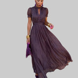 Cayetana™ | Vestido Largo de Gasa