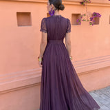 Cayetana™ | Vestido Largo de Gasa