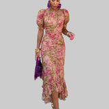 Felicidad™ | Vestido Floral de Rosas