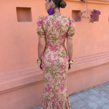 Felicidad™ | Vestido Floral de Rosas
