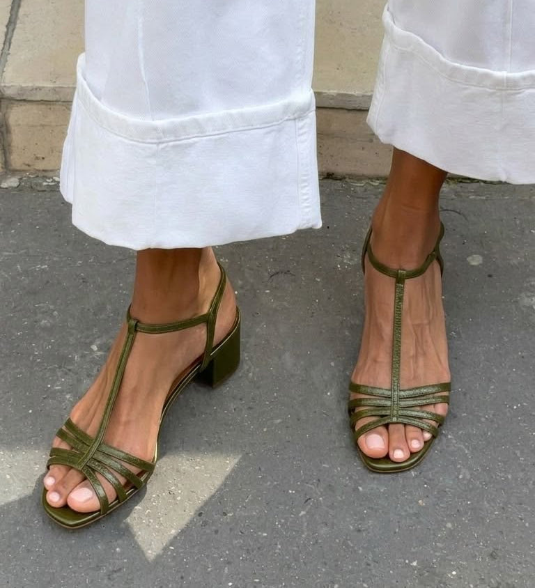Antonia™ | Sandalias de Tacón Bajo