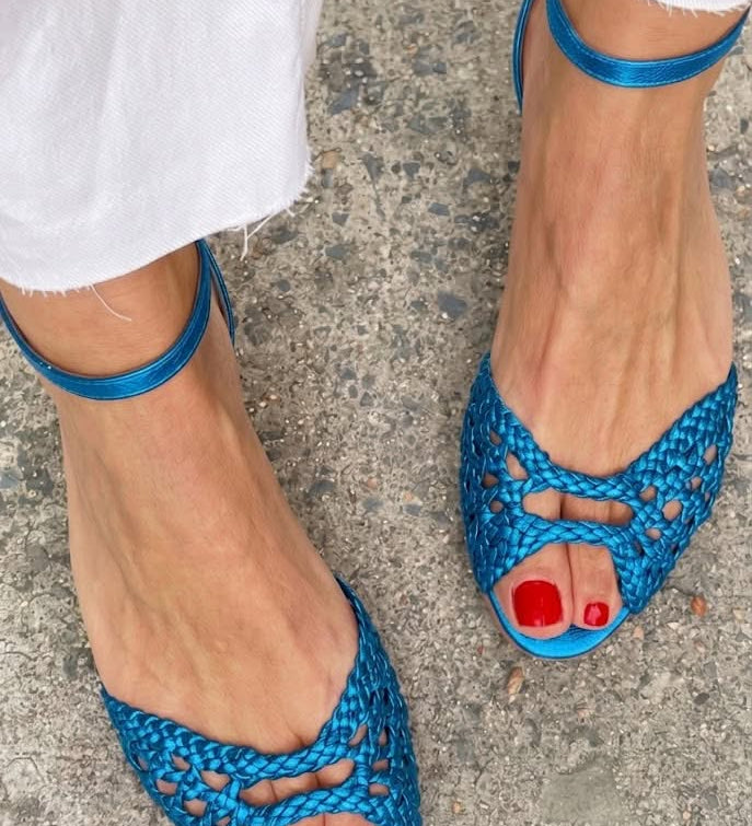 Soledad™ | Sandalias Doradas Trenzadas