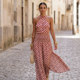 Justa™ | Conjunto de Dos Piezas con Cuello Halter