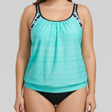 Julia | Tankini, jossa leopardikuviointi