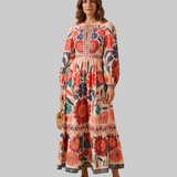 Rosalia | Kuviollinen maksimekko