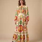 Rosalia | Kuviollinen maksimekko