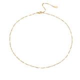 Sabina | Kullattu hieno choker-kaulakoru miniatyyrihelmillä